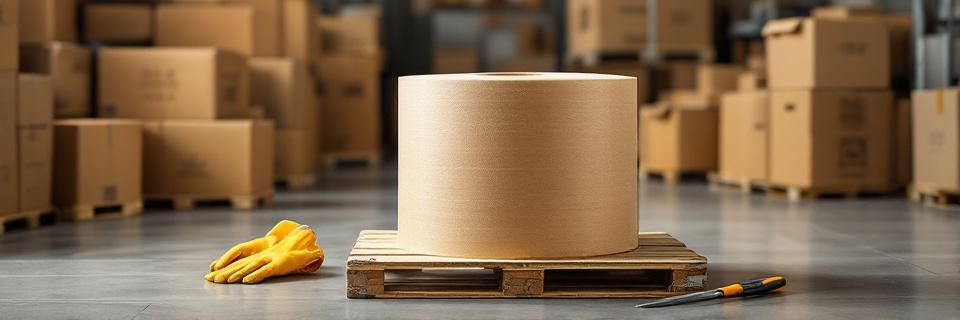 Cinta de empaque canela